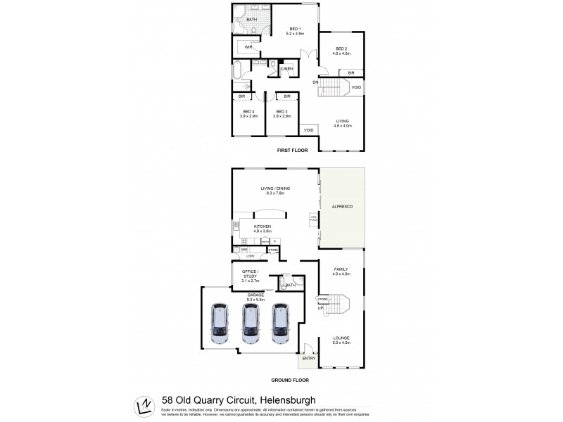 58 Old Quarry Circuit, Helensburgh NSW 2508 Floorplan