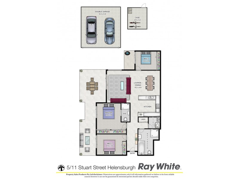 5/11 Stuart Street, Helensburgh NSW 2508 Floorplan