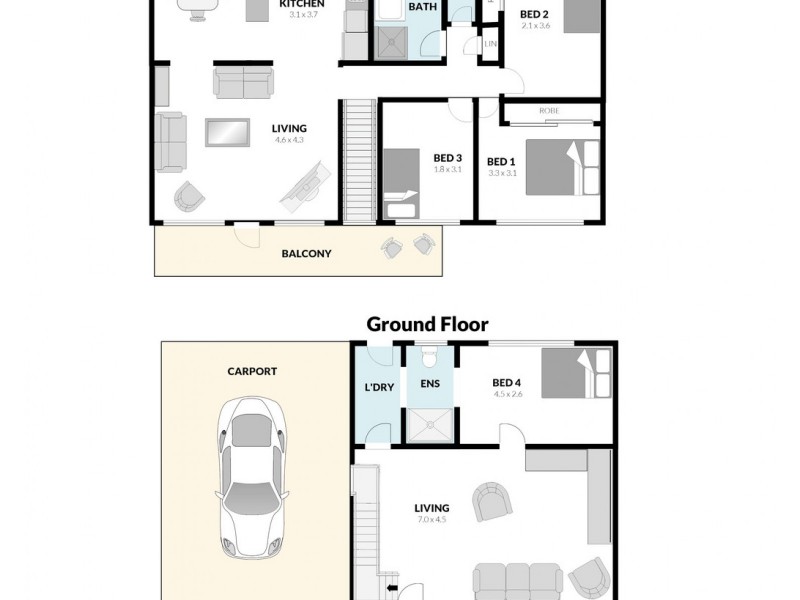 27 Old Farm Road, Helensburgh NSW 2508 Floorplan