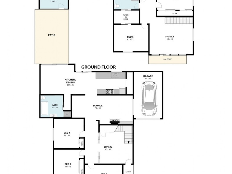 22 Park Avenue, Helensburgh NSW 2508 Floorplan