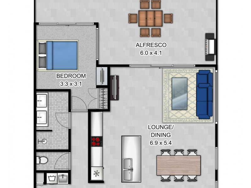 G02/3 Yuruga Street, Austinmer NSW 2515 Floorplan