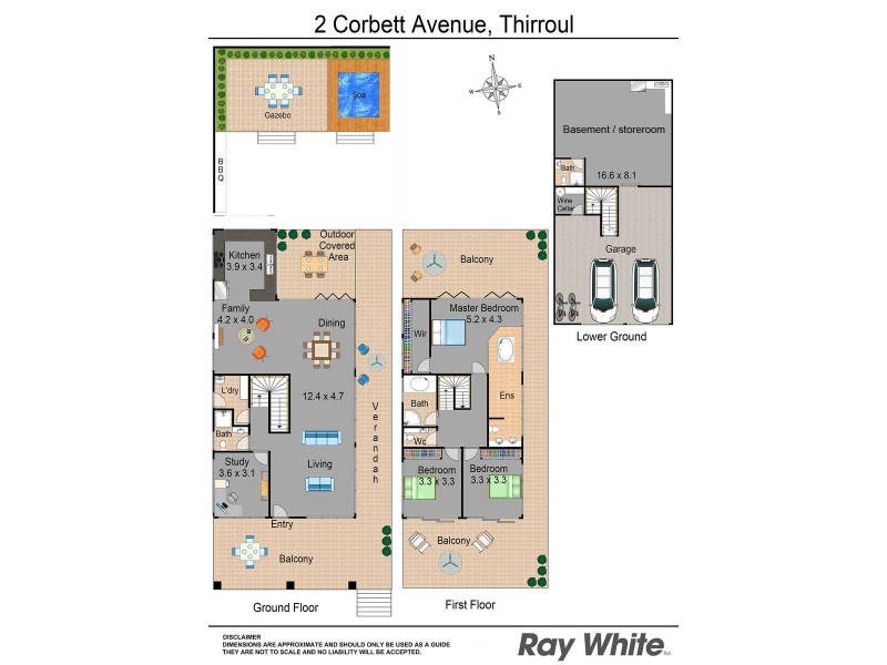 2 Corbett Avenue, Thirroul NSW 2515 Floorplan
