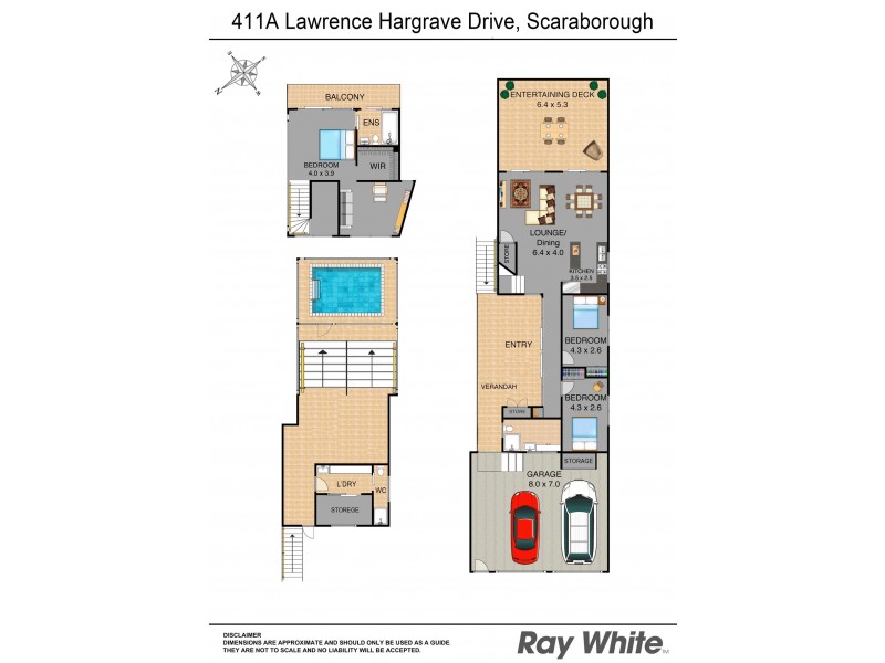 411A Lawrence Hargrave Drive, Scarborough NSW 2515 Floorplan