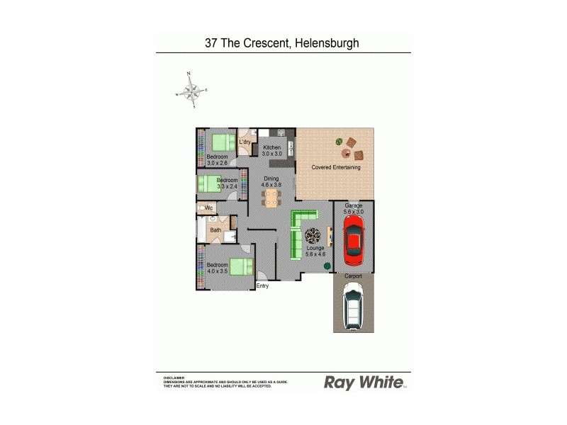 37 The Crescent, Helensburgh NSW 2508 Floorplan