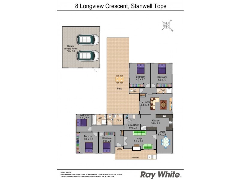 8 Longview Crescent, Stanwell Tops NSW 2508 Floorplan