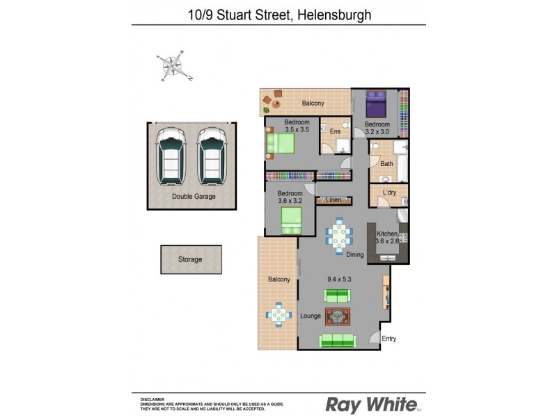 10/9 Stuart Street, Helensburgh NSW 2508 Floorplan