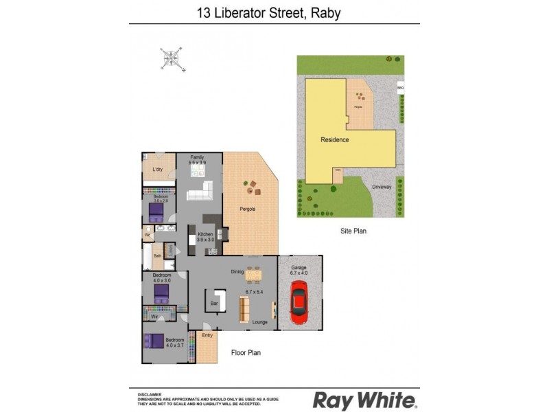13 Liberator Street, Raby NSW 2566 Floorplan