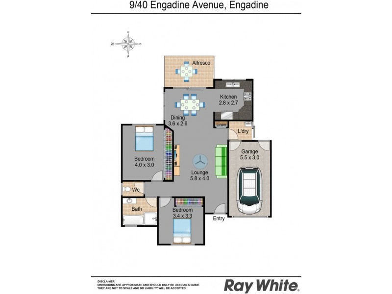9/40 Engadine Avenue, Engadine NSW 2233 Floorplan
