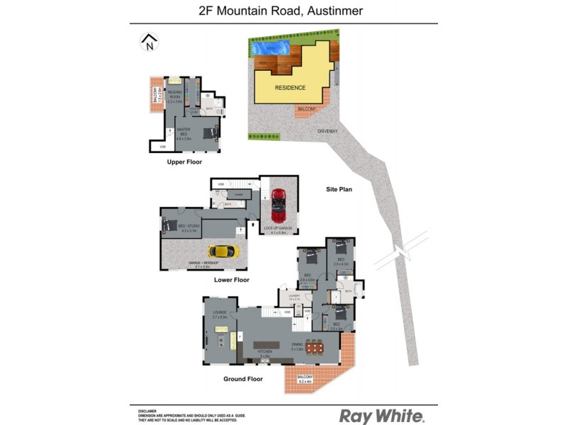2F Mountain Road, Austinmer NSW 2515 Floorplan