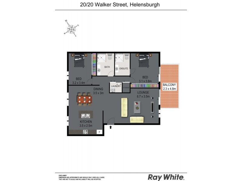 20/20 Walker Street, Helensburgh NSW 2508 Floorplan