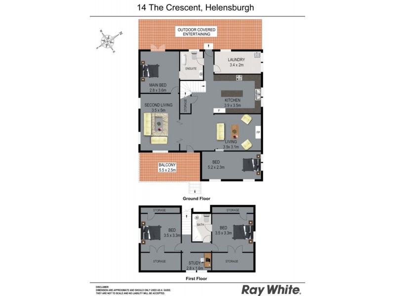 14 The Crescent, Helensburgh NSW 2508 Floorplan