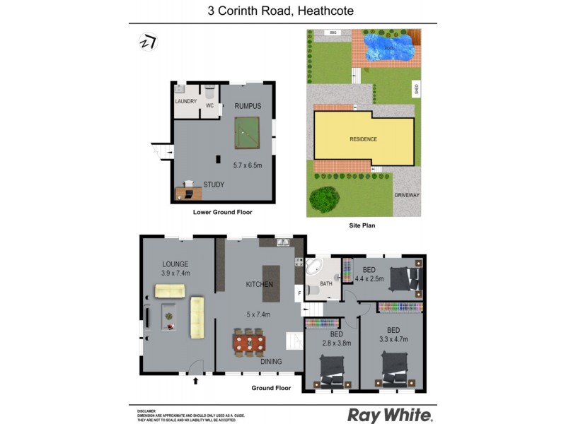 3 Corinth Road, Heathcote NSW 2233 Floorplan