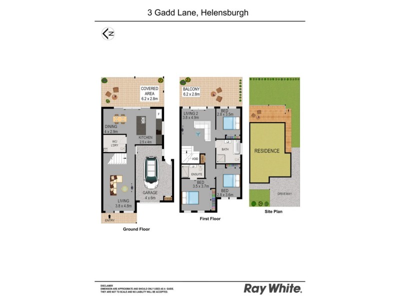3 Gadd Lane, Helensburgh NSW 2508 Floorplan