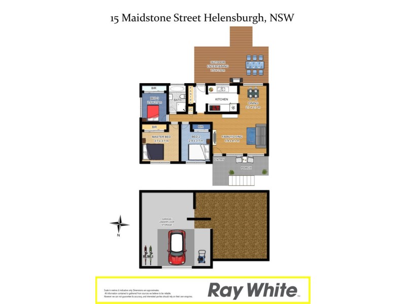 15 Maidstone Street, Helensburgh NSW 2508 Floorplan