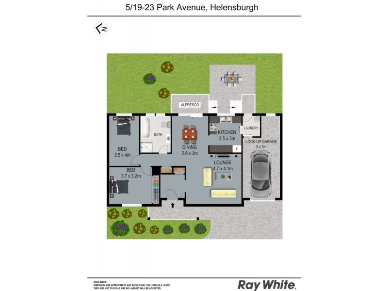 5/19-23 Park Avenue, Helensburgh NSW 2508 Floorplan
