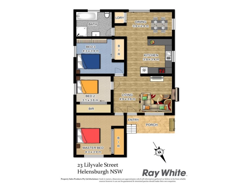 23 Lilyvale Street, Helensburgh NSW 2508 Floorplan