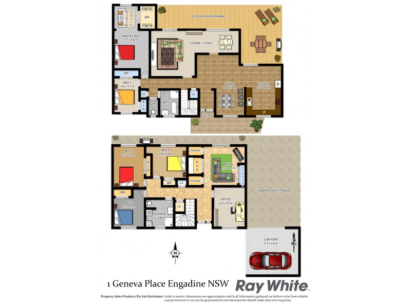 1 Geneva Place, Engadine NSW 2233 Floorplan