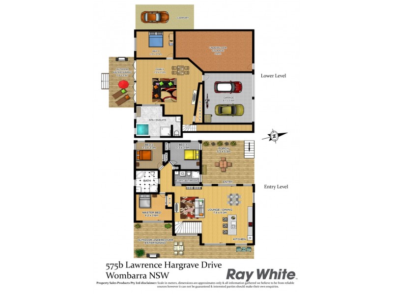 575b Lawrence Hargrave Drive, Wombarra NSW 2515 Floorplan