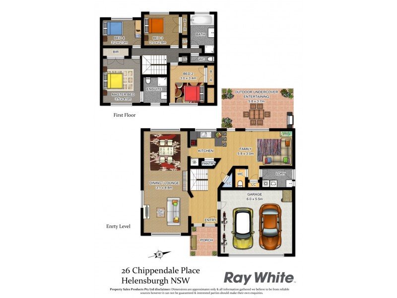26 Chippendale Place, Helensburgh NSW 2508 Floorplan