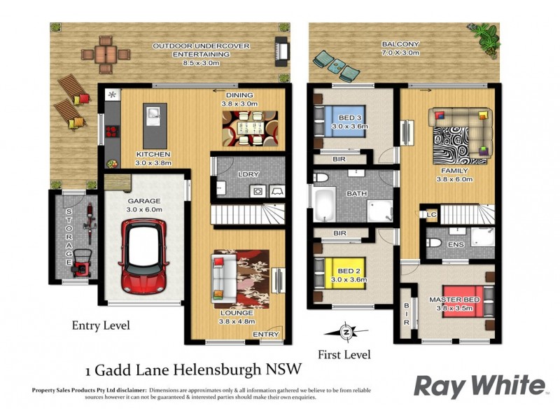 1 Gadd Lane, Helensburgh NSW 2508 Floorplan
