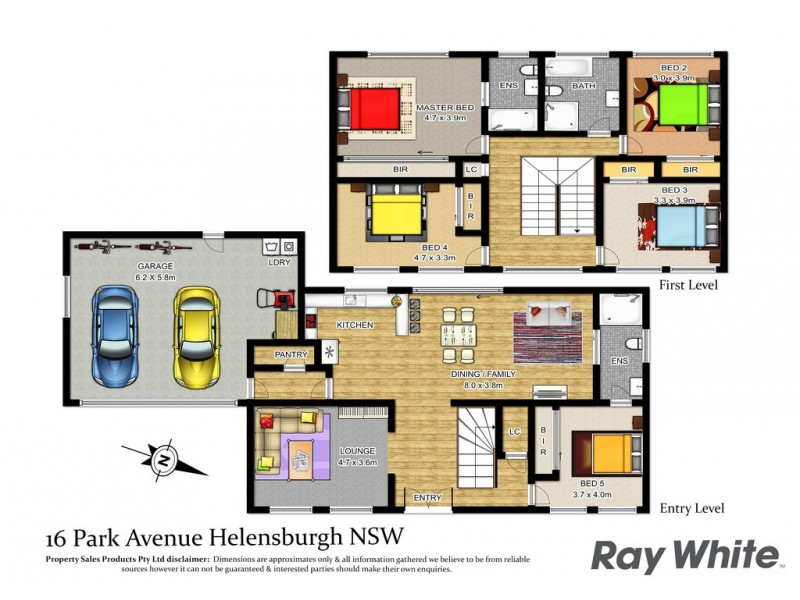 16 Park Avenue, Helensburgh NSW 2508 Floorplan