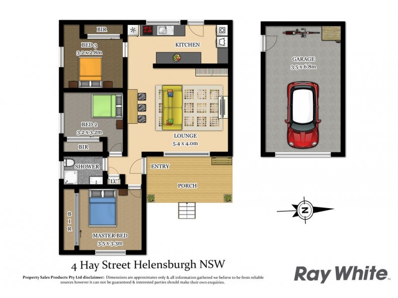4 Hay Street, Helensburgh NSW 2508 Floorplan