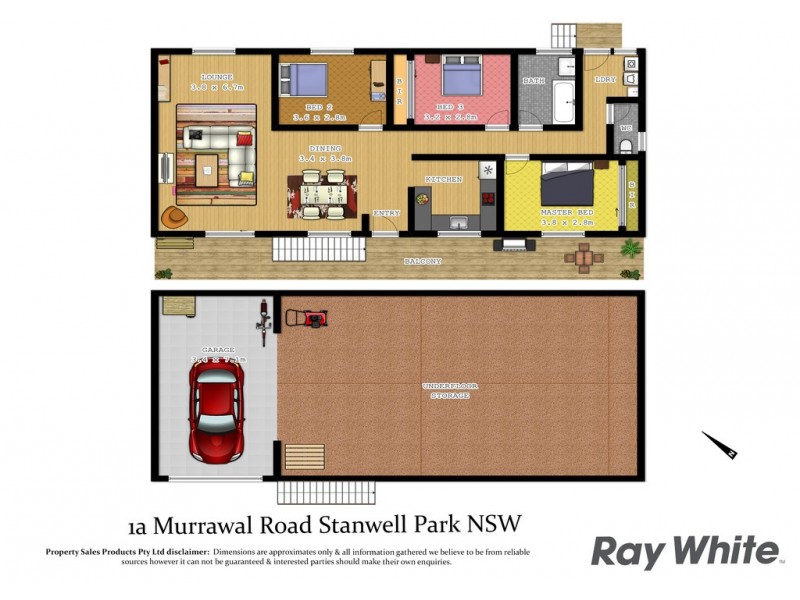 1A Murrawal Road, Stanwell Park NSW 2508 Floorplan