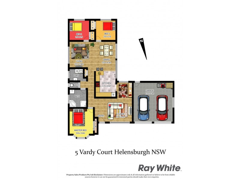 5 Vardy Court, Helensburgh NSW 2508 Floorplan