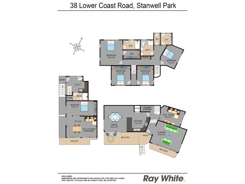38 Lower Coast Road, Stanwell Park NSW 2508 Floorplan