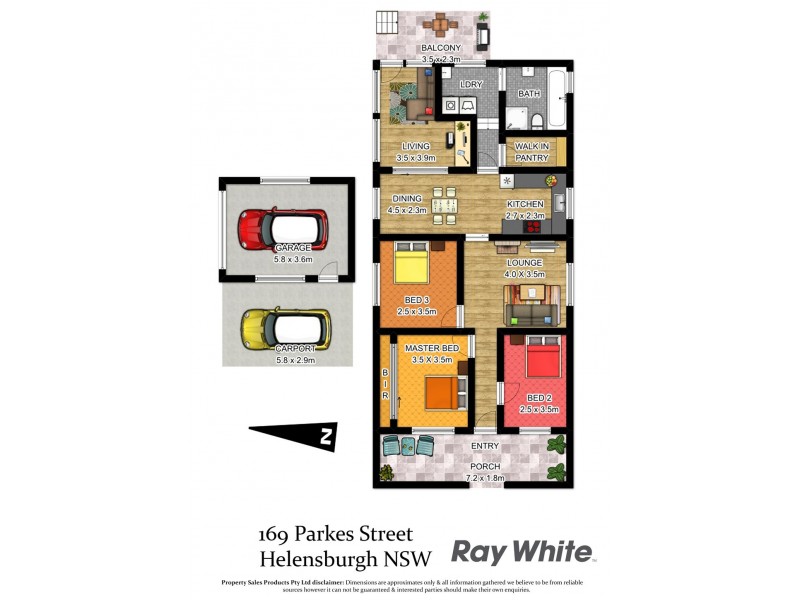 169 Parkes Street, Helensburgh NSW 2508 Floorplan