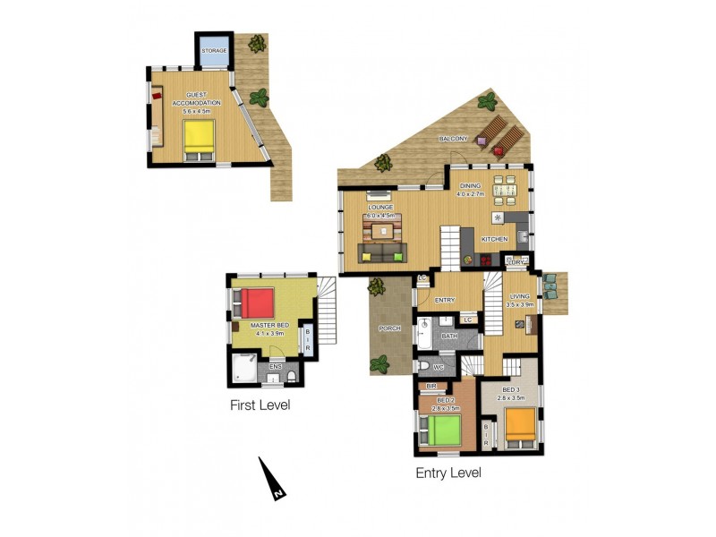 9 Cassandra Place, Stanwell Park NSW 2508 Floorplan