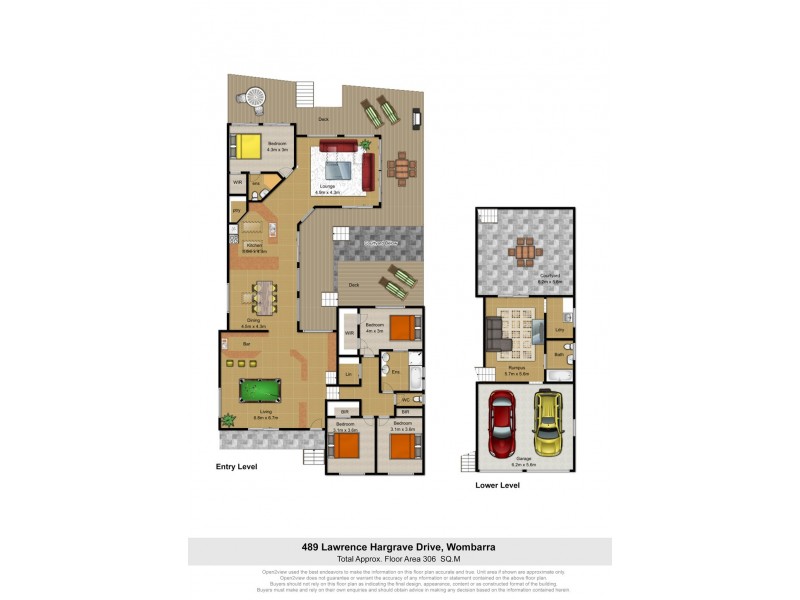 489 Lawrence Hargrave Drive, Wombarra NSW 2515 Floorplan