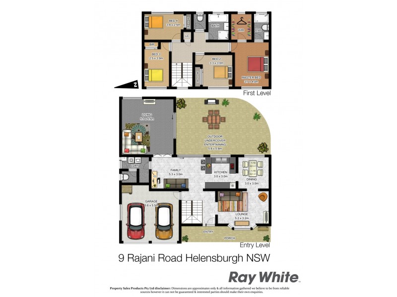 9 Rajani Road, Helensburgh NSW 2508 Floorplan