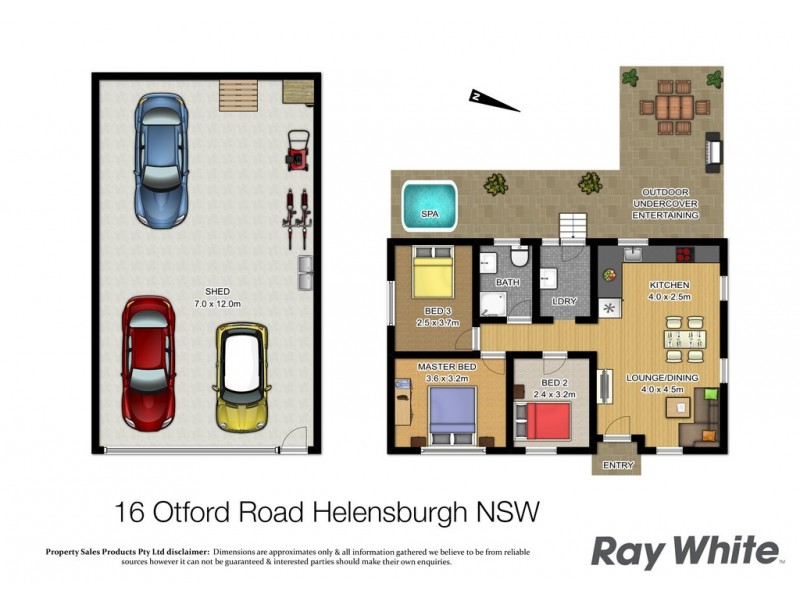 16 Otford Rd, Helensburgh NSW 2508 Floorplan