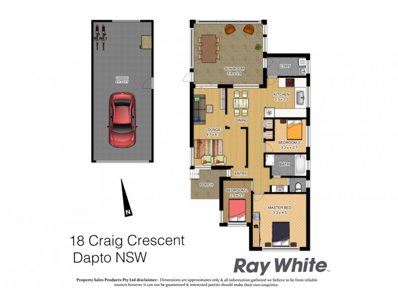 18 Craig Crescent, Dapto NSW 2530 Floorplan