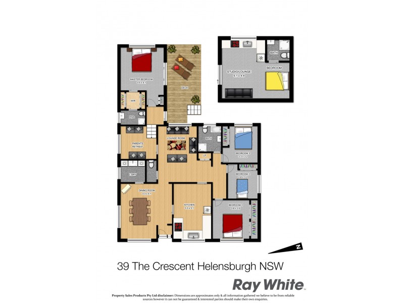39 The Crescent, Helensburgh NSW 2508 Floorplan