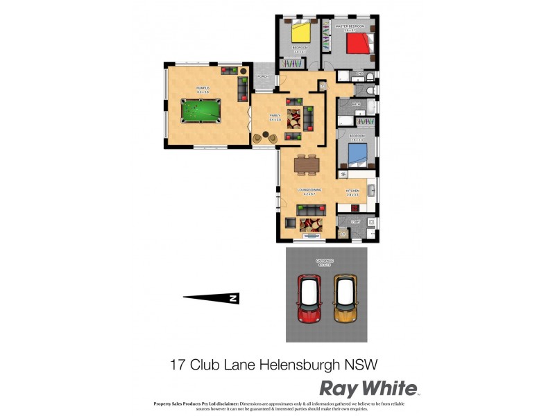 17 Club Lane, Helensburgh NSW 2508 Floorplan