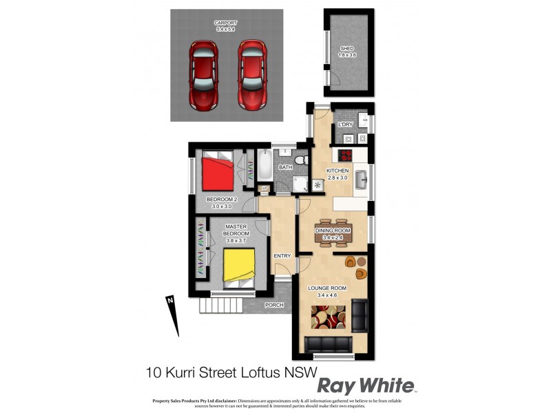 10 Kurri Street, Loftus NSW 2232 Floorplan