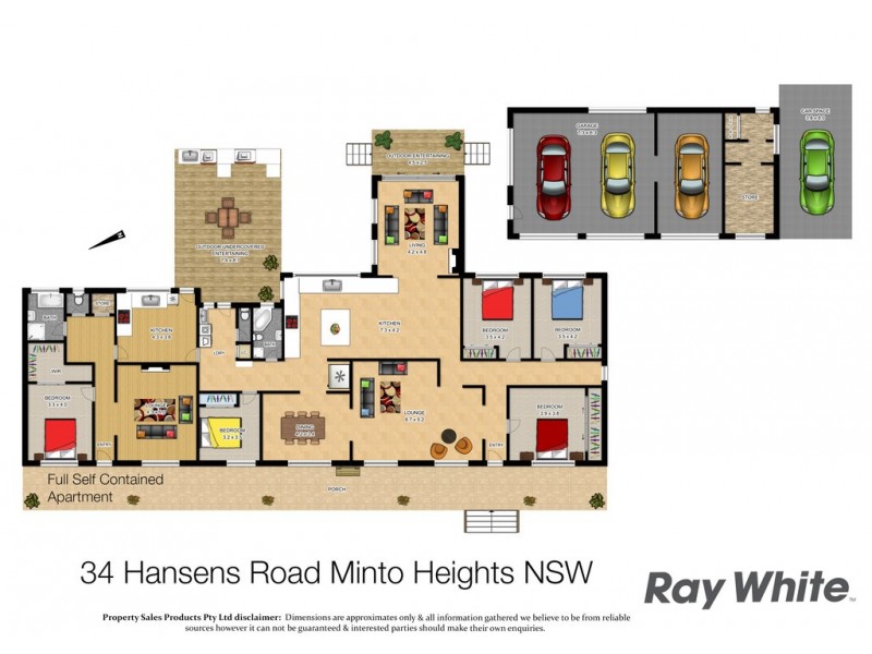 34 Hansens Road, Minto Heights NSW 2566 Floorplan