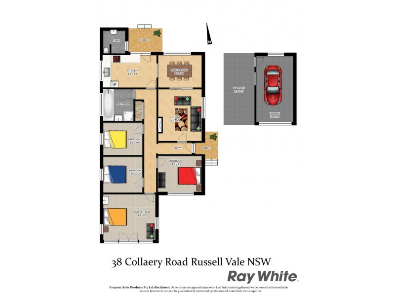 38 Collaery Road, Russell Vale NSW 2517 Floorplan