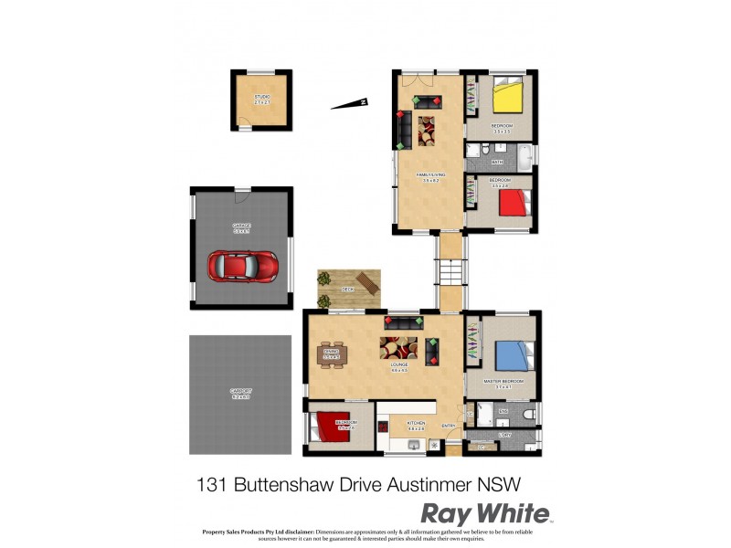 131 Buttenshaw Drive, Austinmer NSW 2515 Floorplan