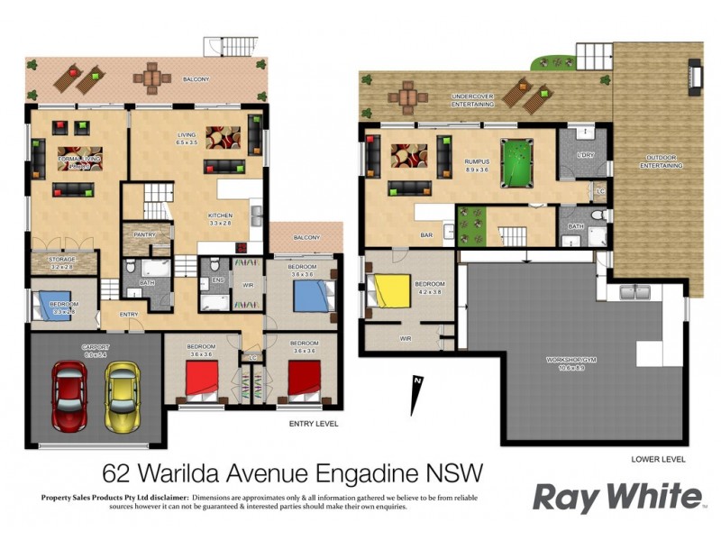 62 Warilda Avenue, Engadine NSW 2233 Floorplan