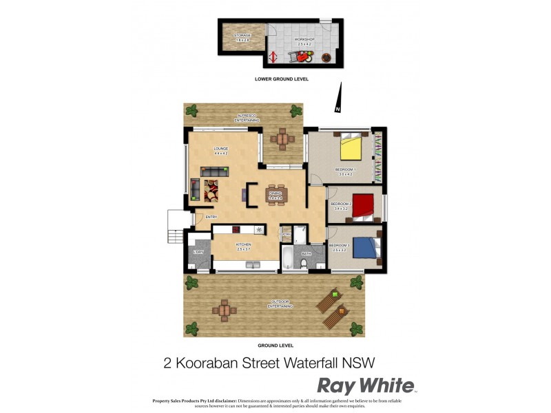 2 Kooraban Street, Waterfall NSW 2233 Floorplan