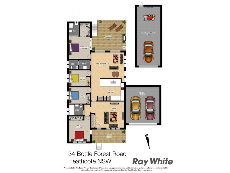 34 Bottle Forest Road, Heathcote NSW 2233 Floorplan
