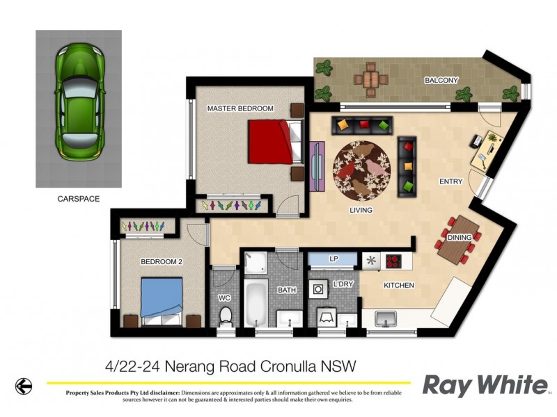 4/22-24 Nerang Road, Cronulla NSW 2230 Floorplan