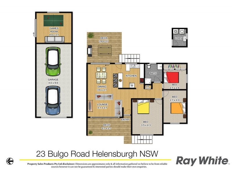 23 Bulgo Road, Helensburgh NSW 2508 Floorplan