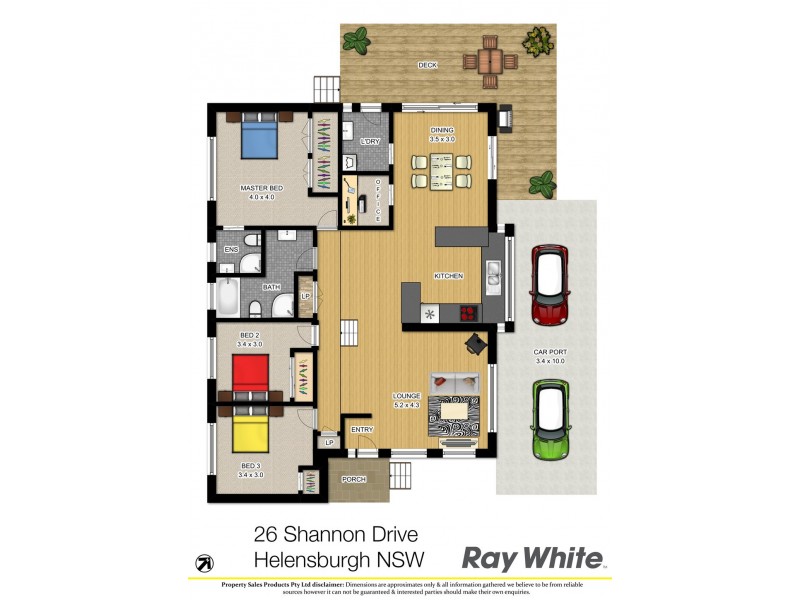 26 Shannon Drive, Helensburgh NSW 2508 Floorplan