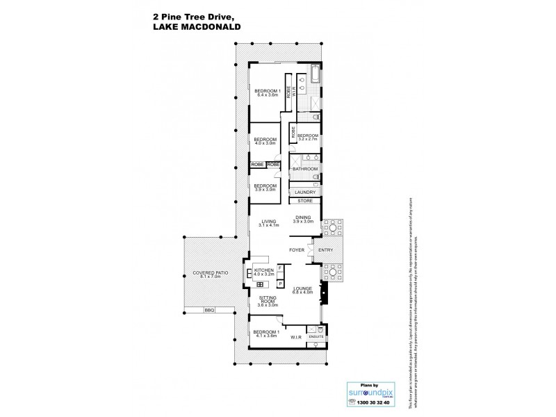 2 Pine Tree Drive, Lake Macdonald QLD 4563 Floorplan