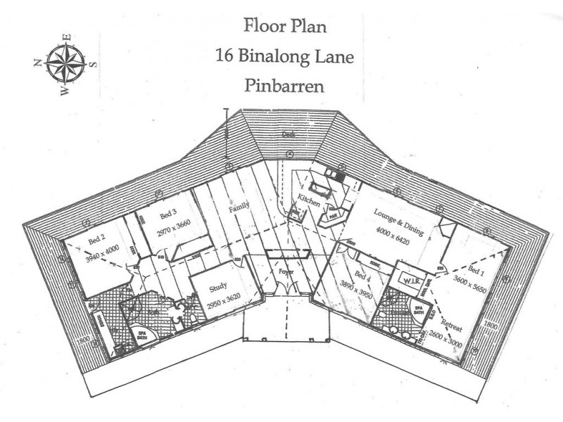16 Binalong Lane, Pinbarren QLD 4568 Floorplan