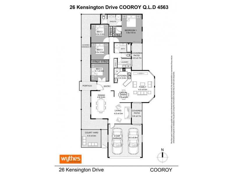 26 Kensington Drive, Cooroy QLD 4563 Floorplan
